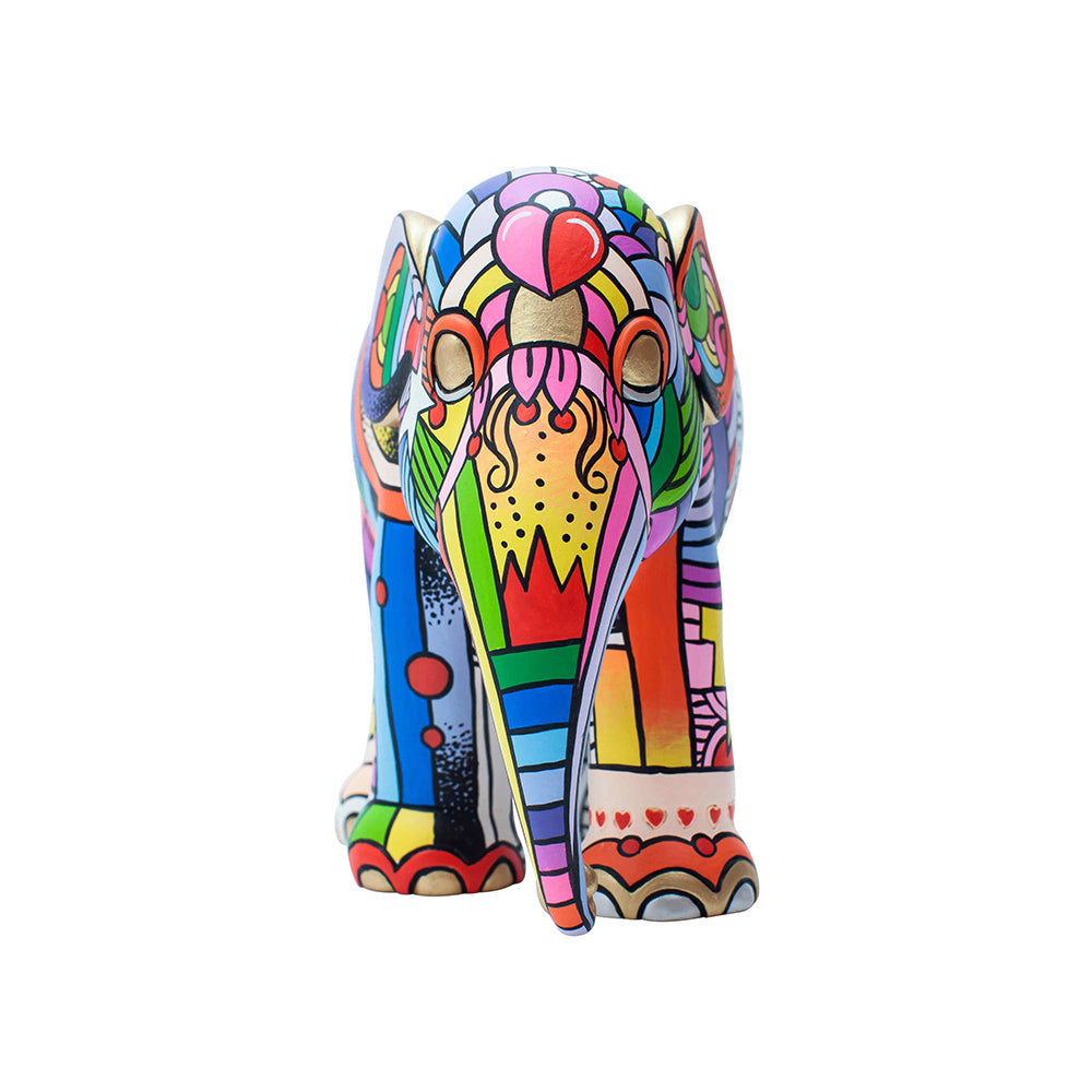 Elephant parade - statua elefante peace, love and music 15cm