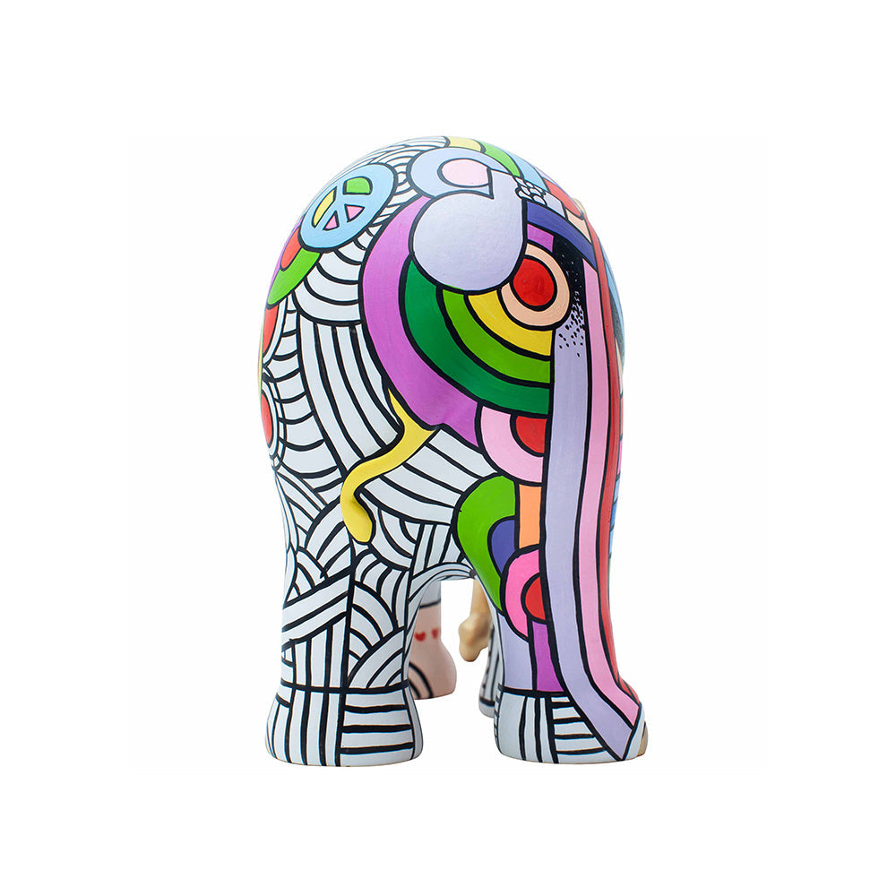 Elephant parade - statua elefante peace, love and music 15cm