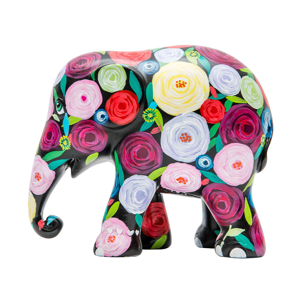 Elephant parade - statua elefante rambling rose 10cm