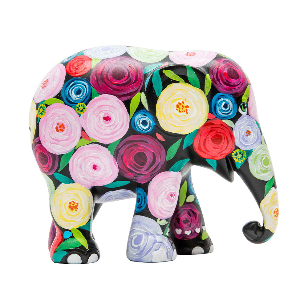 Elephant parade - statua elefante rambling rose 10cm