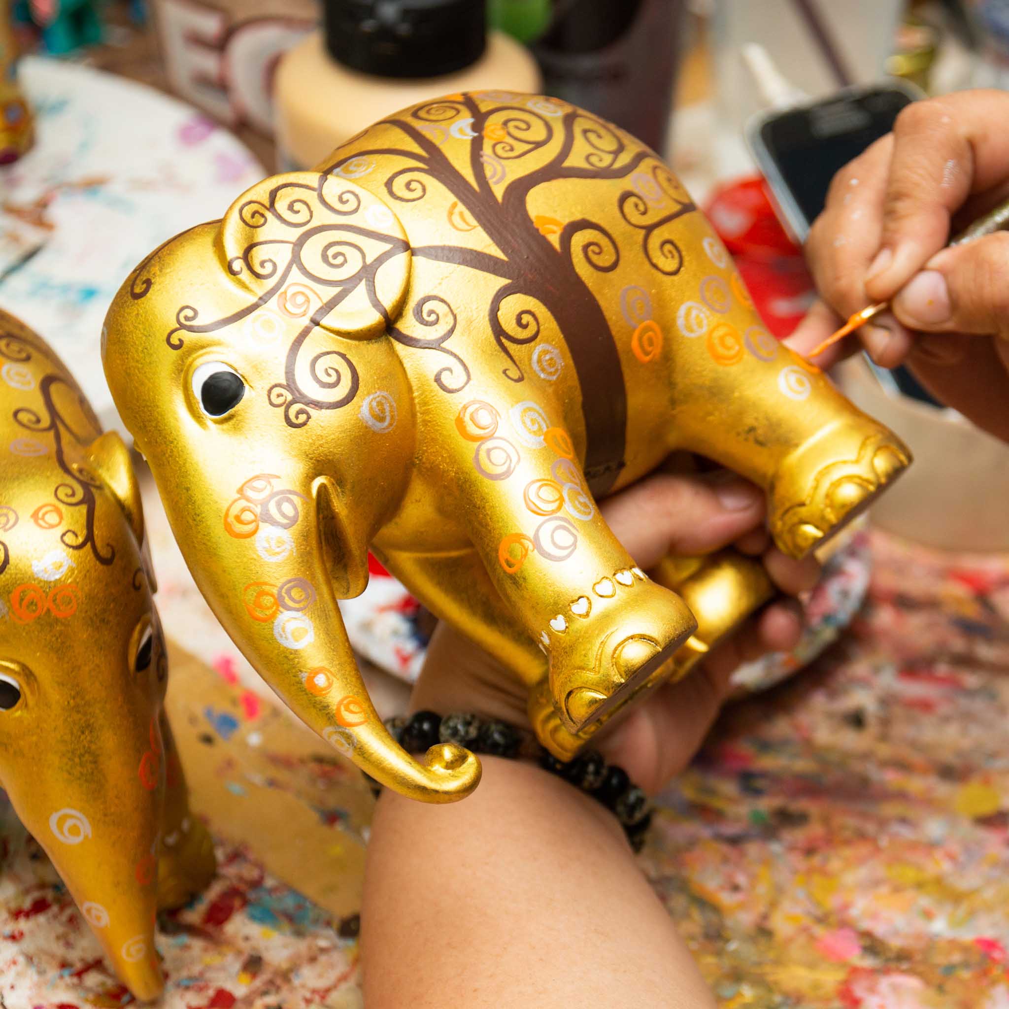 Elephant parade - statua elefante tree of life 10cm