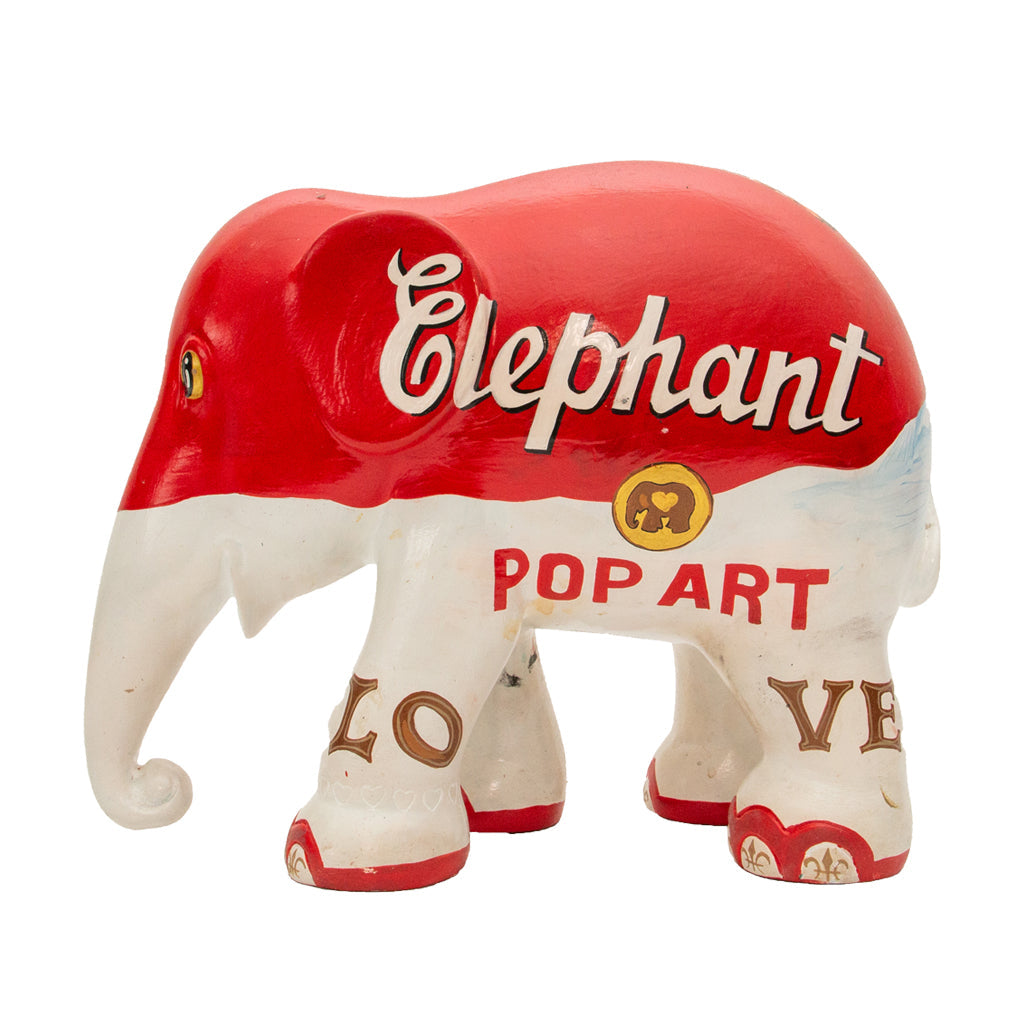 Elephant parade - statua elefante pop art 15cm