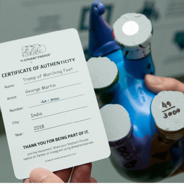 Elephant parade - statua elefante pop art 15cm