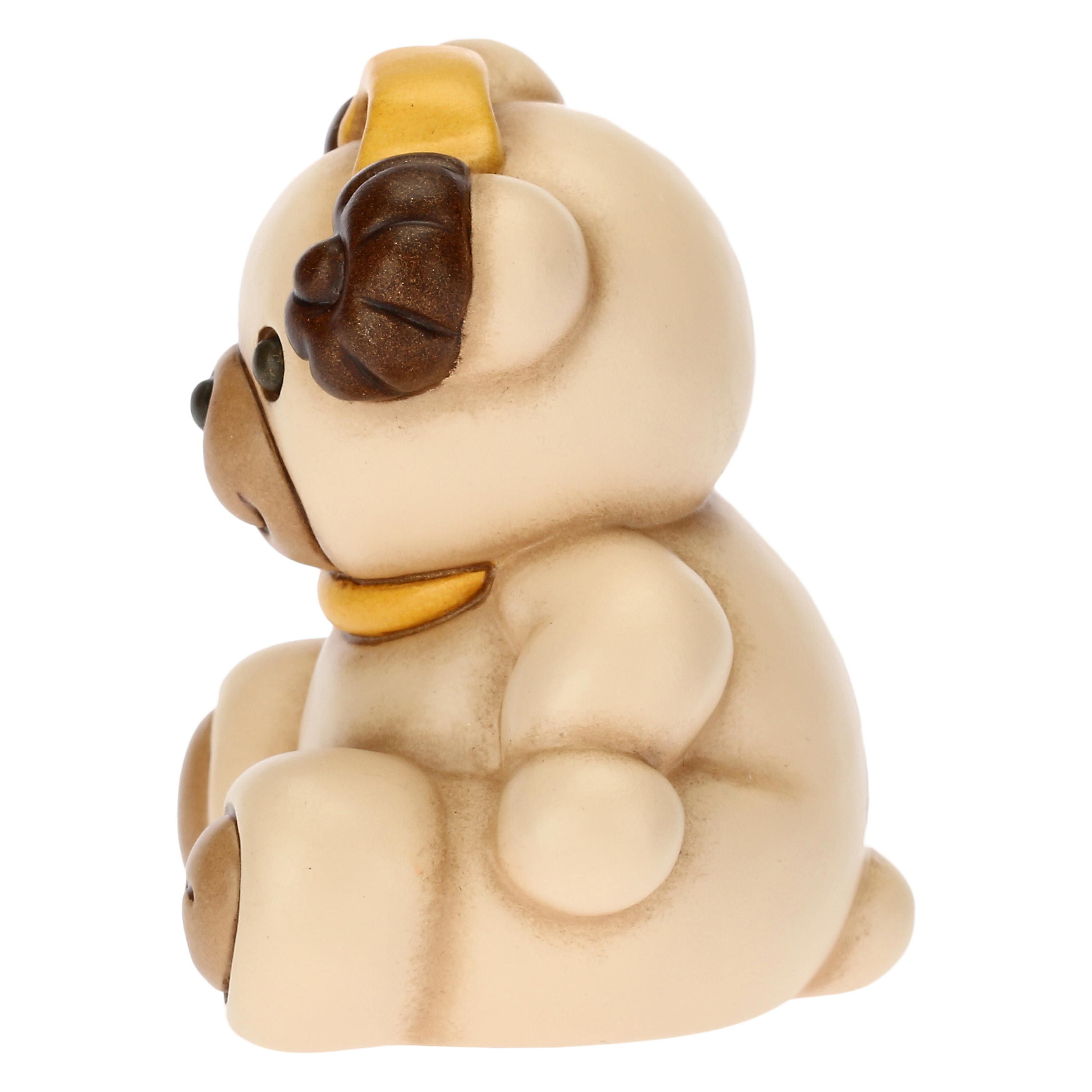 Thun - icona Ariete zodiaco Teddy Stars in ceramica dipinta a mano 6,5x5,8x7,3 cm