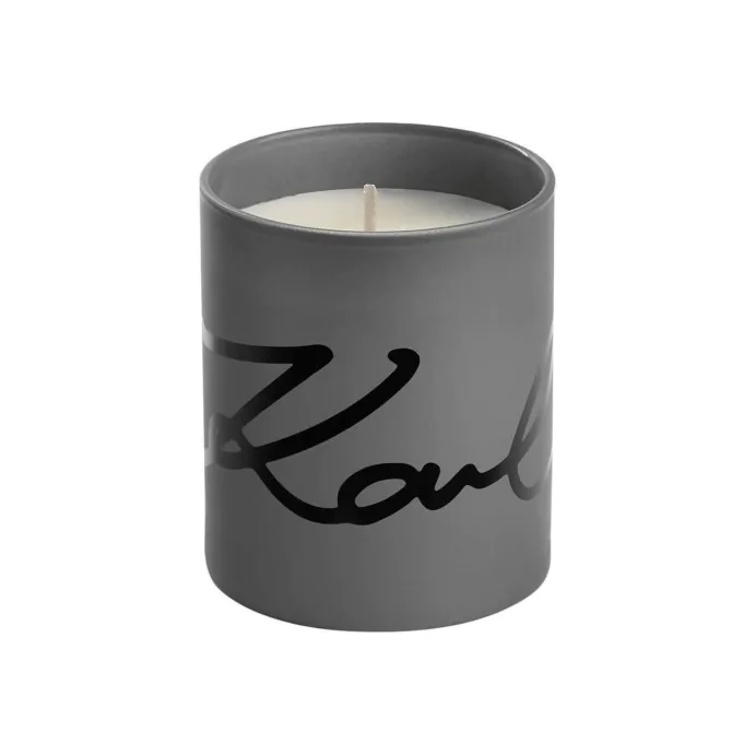 Karl lagerfeld - candela profumata in vetro - legno di sandalo 230g