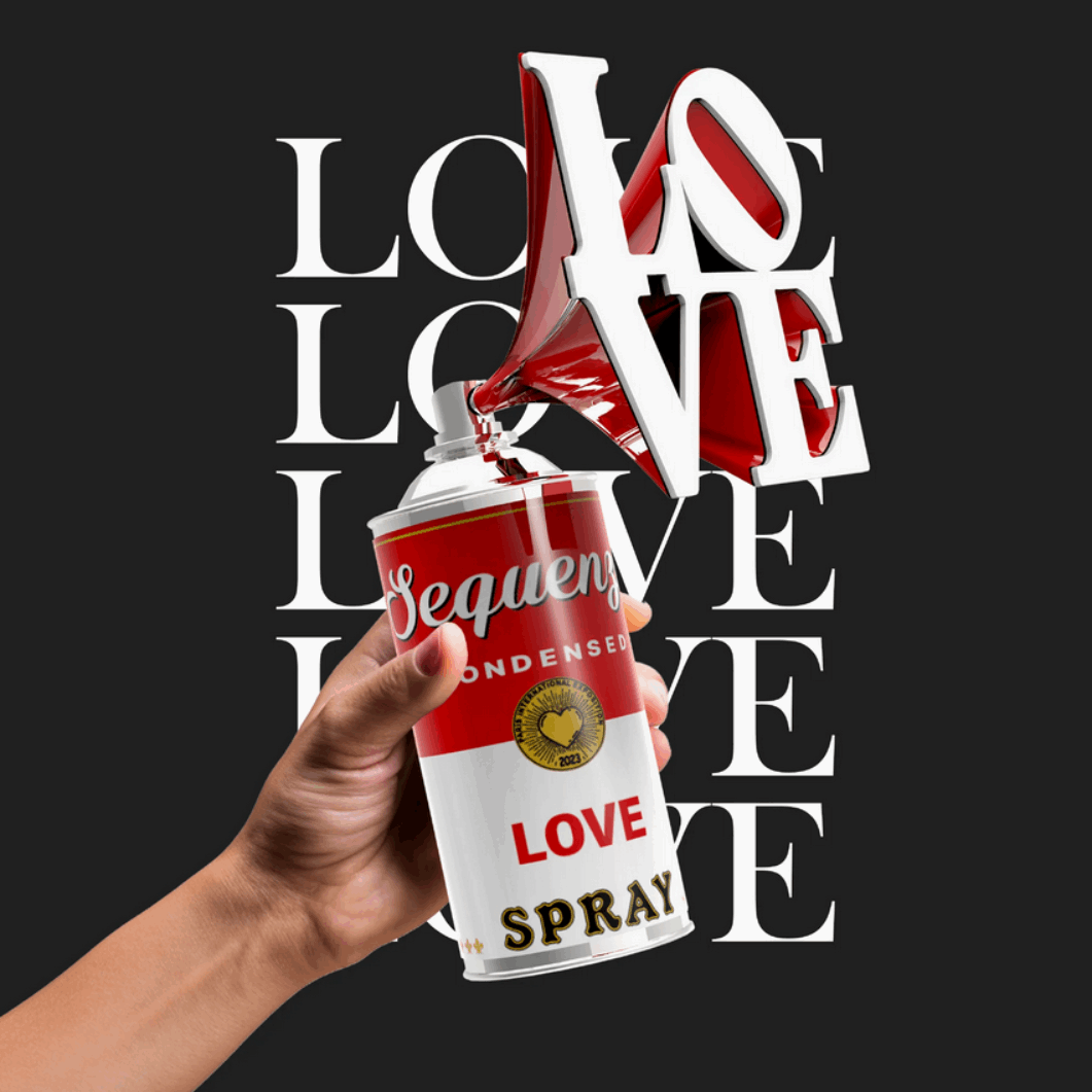 Love Spray rosso