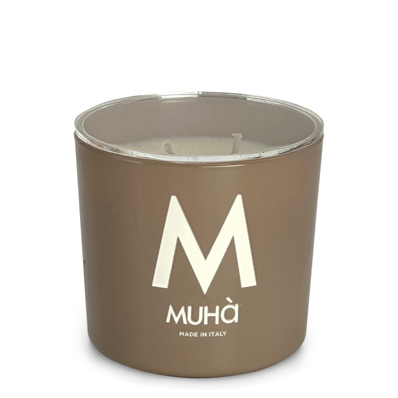 Muhà - candela Profumata in Vetro - Vaniglia e Liquirizia 270g