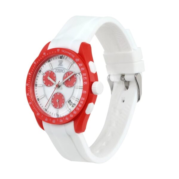 ZZero Crono Orologio Cinturino Bianco ZZ9001J