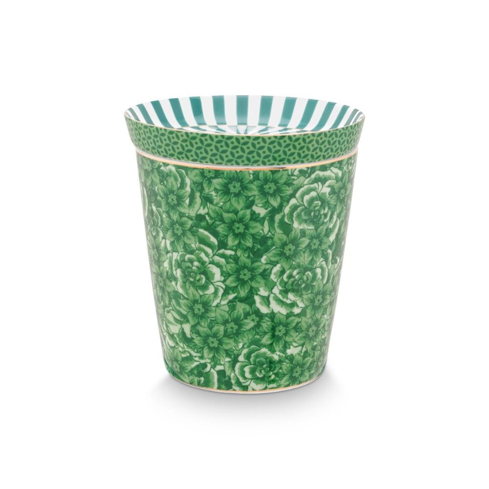 Pip Studio - Royal Tazza Fiore con Punta Tè Verde porcellana - 230 ml