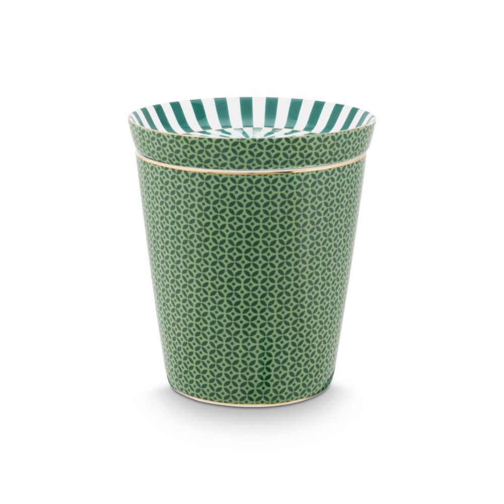 Pip Studio - Royal Tiles Tazza con Punta Tè Verde porcellana - 230 ml