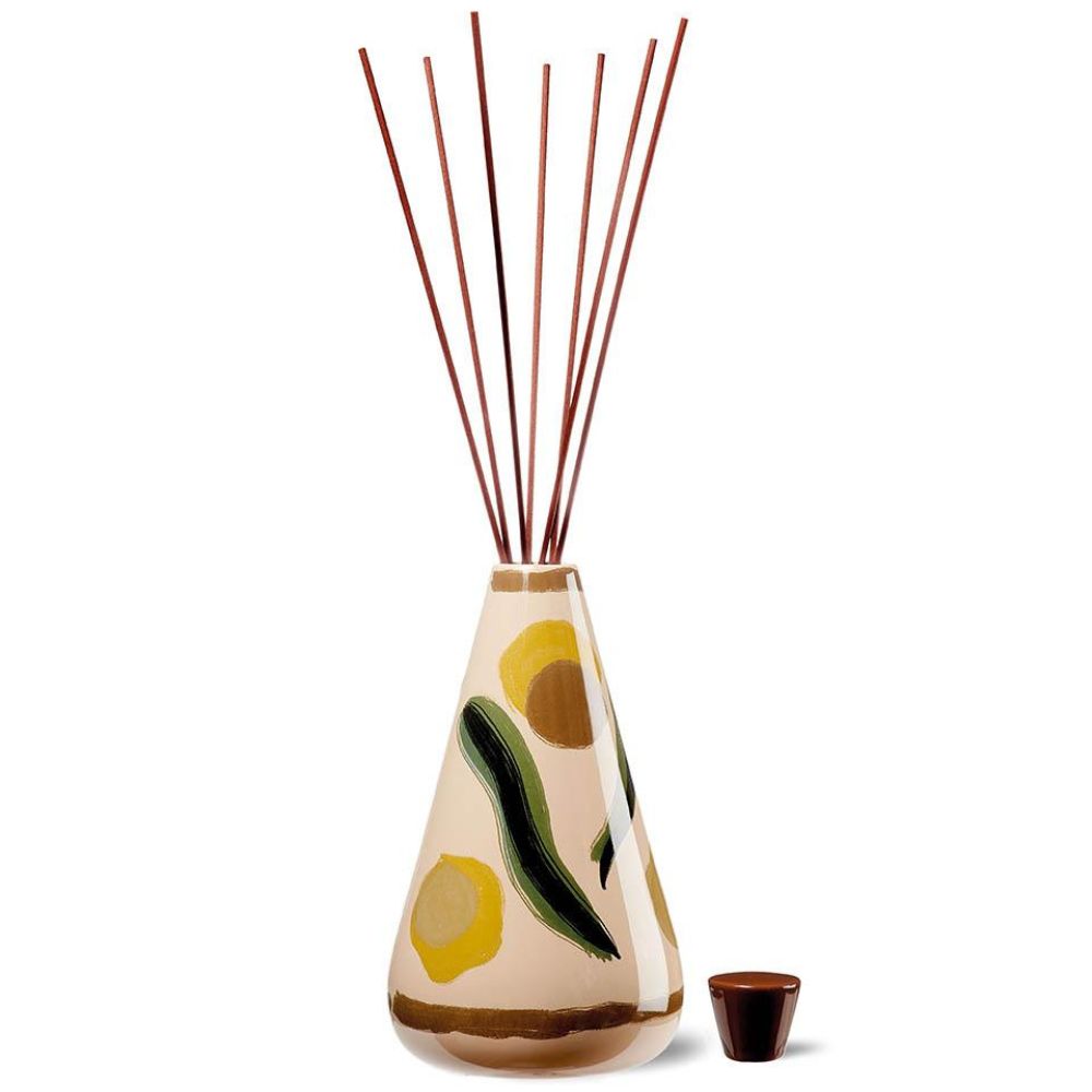 L'oca nera - profumatore ambiente namib in ceramica con bastoncini profumazione esclusa 1.70 litri 14x5x27 cm