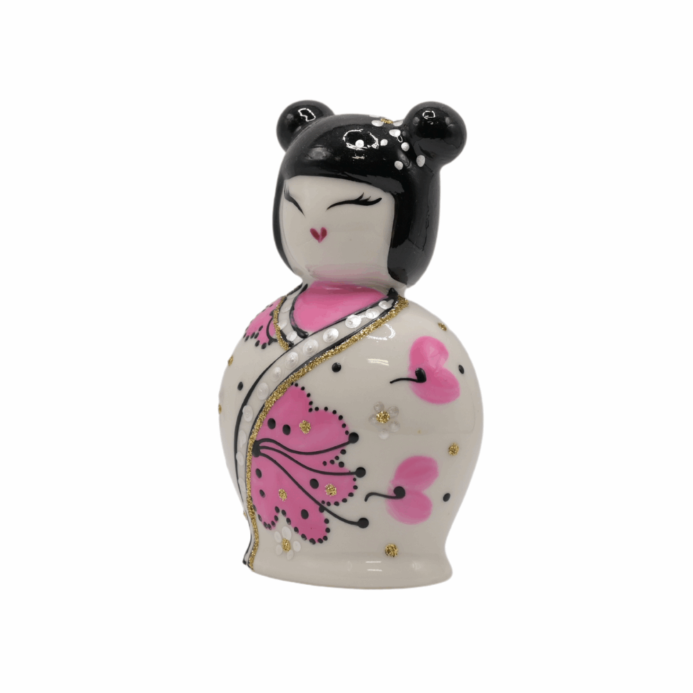 Campana Kokeshi - fuxia