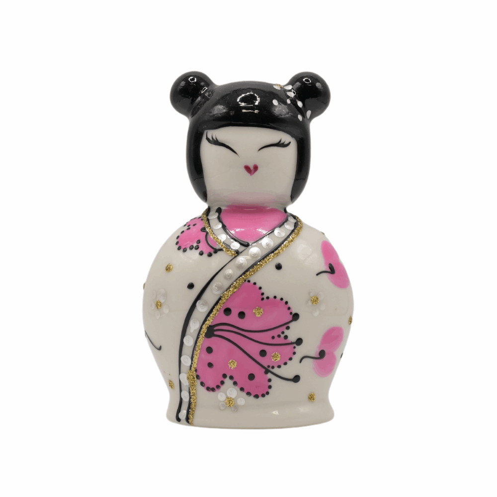 Campana Kokeshi - fuxia