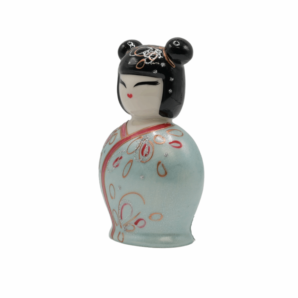 Campana Kokeshi - turchese