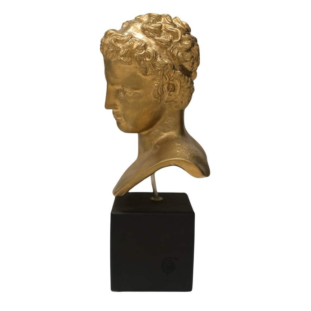 Sophia - Busto di Marathon Boy oro fatta a mano