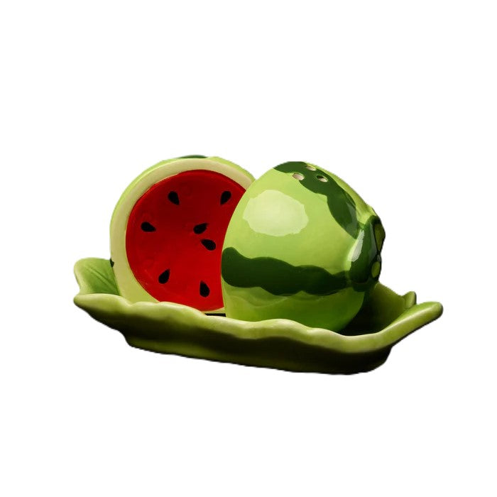 Blogo Firenze - set dispenser sale e pepe frutta cocomero
