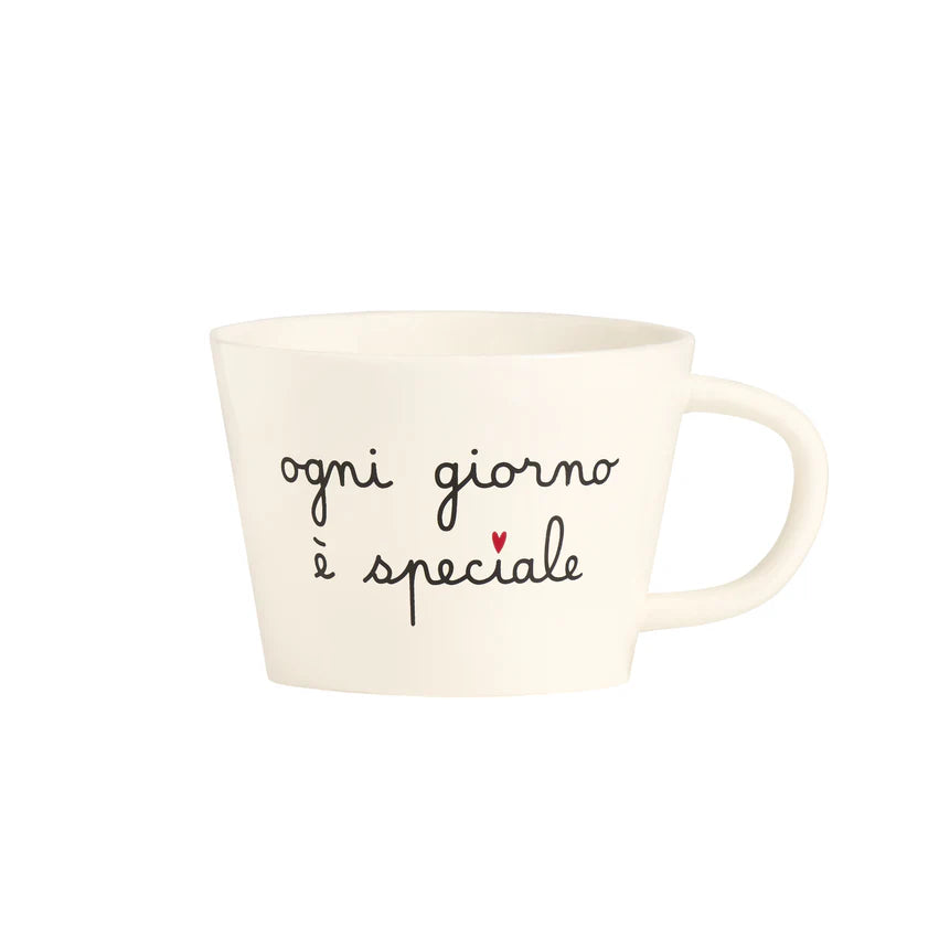 Simple day - Tazza Colazione in gres Ogni giorno è speciale 580ml