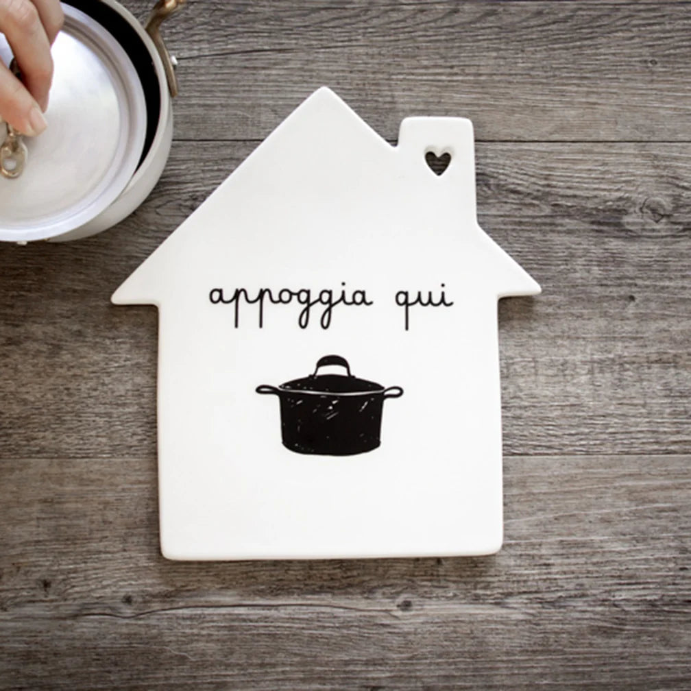 Simple day - sottopentola in grès appoggia qui 22cmx20cm