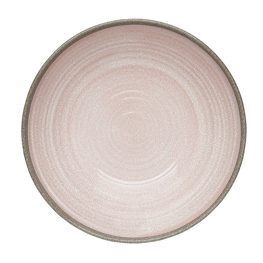 Emporio zani - insalatiera in melamina rena rosa diam. 31 cm x h 8 cm