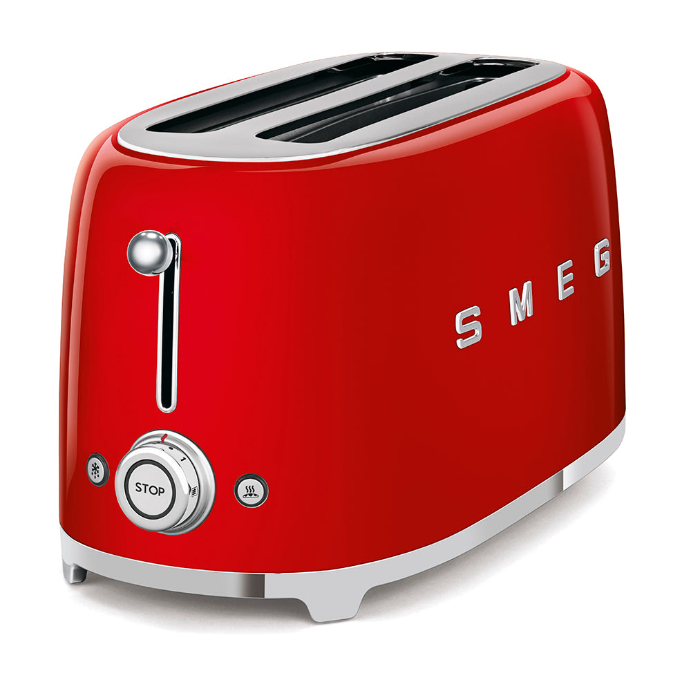 Smeg - tostapane 2x4 fette rosso stile anni 50