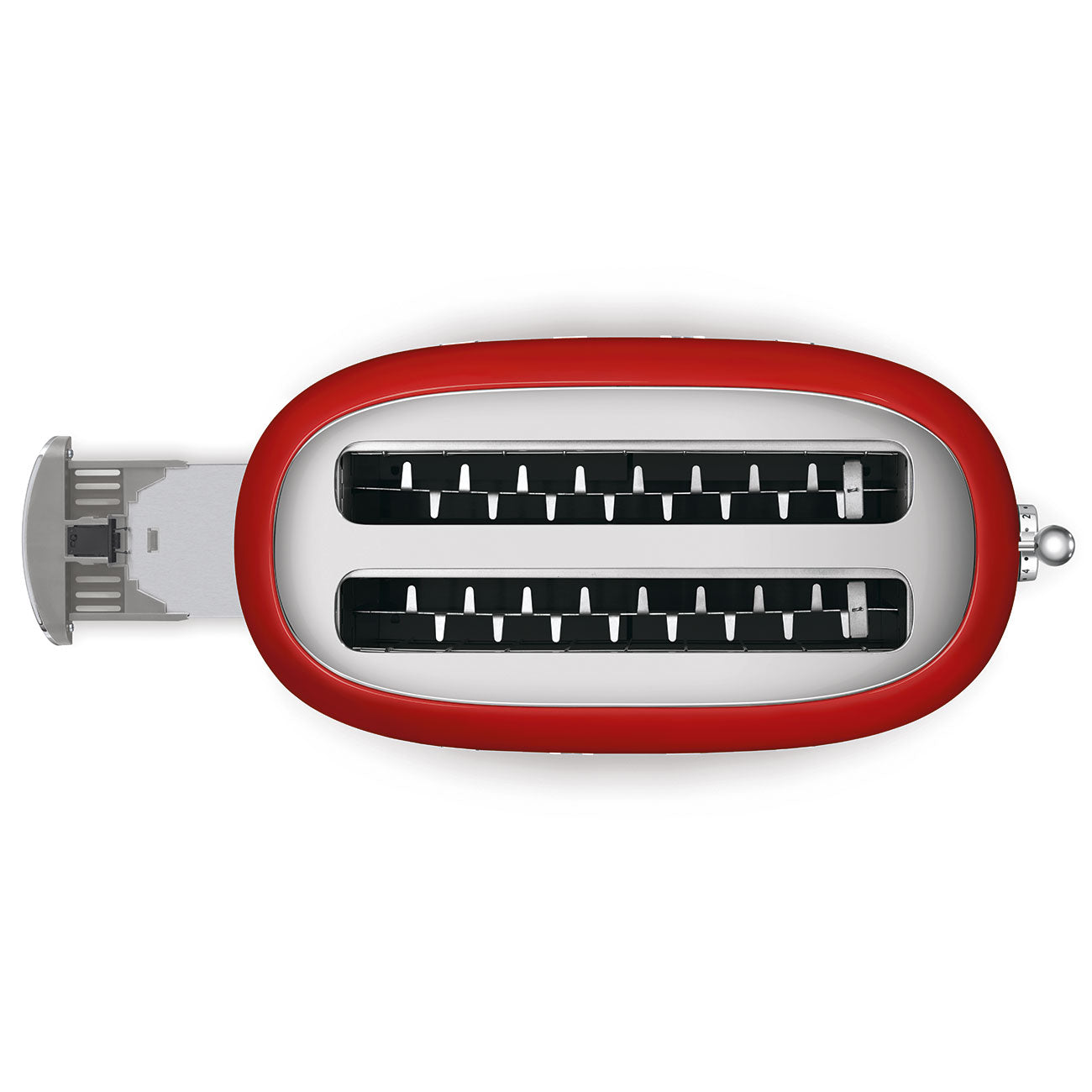 Smeg - tostapane 2x4 fette rosso stile anni 50