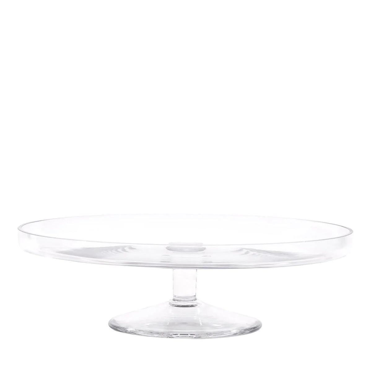 Simple day - Alzatina in vetro bassa per dolci e torte 26 cm