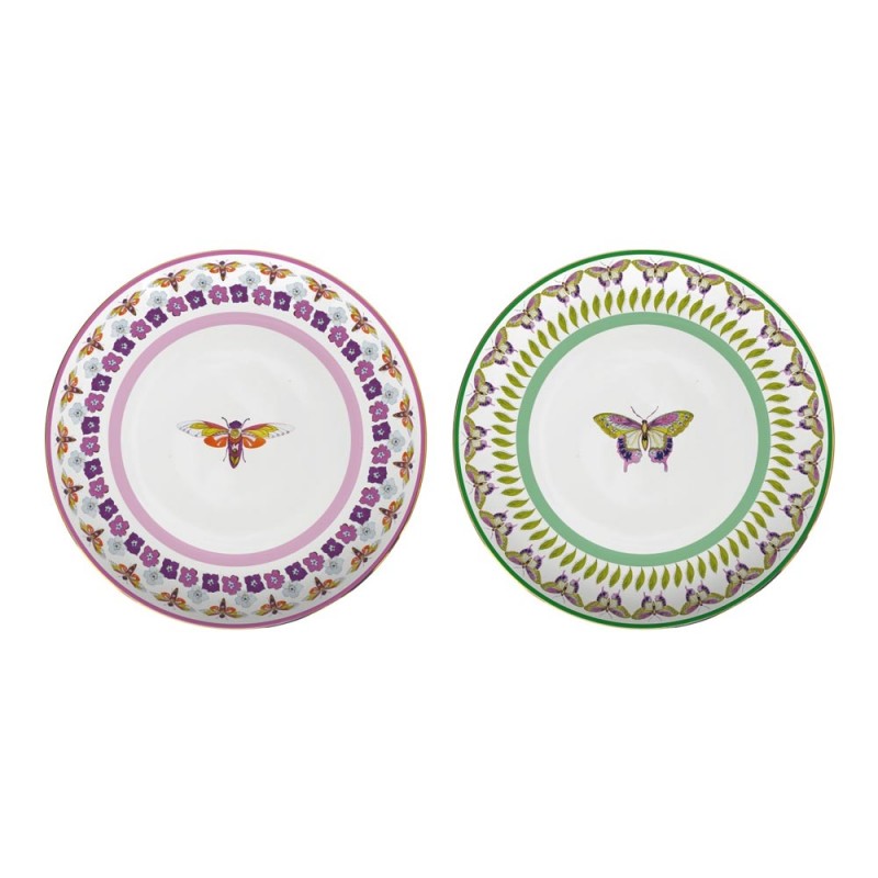 Baci Milano - set 6 piatti piani linea amazzonia 27 cm