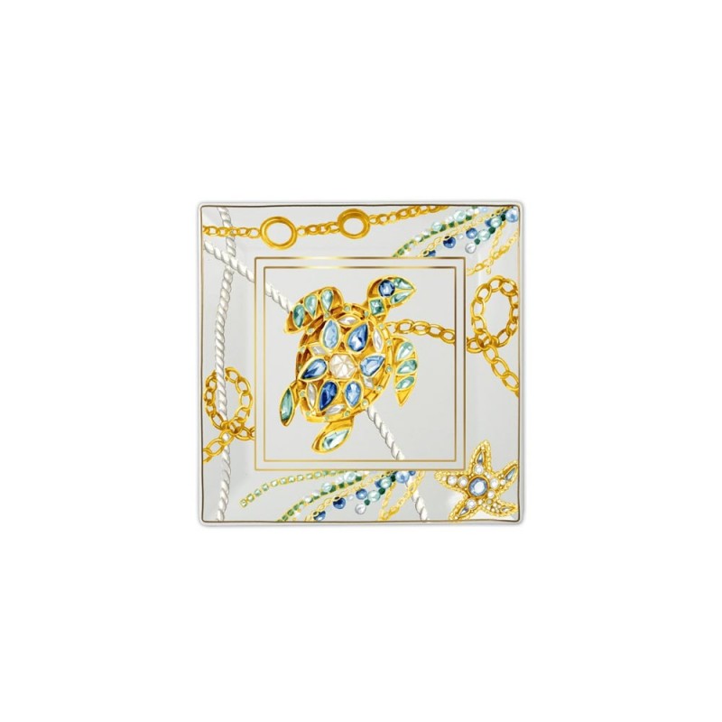 Baci Milano - Svuotatasche Portofino in Porcellana 15x15cm