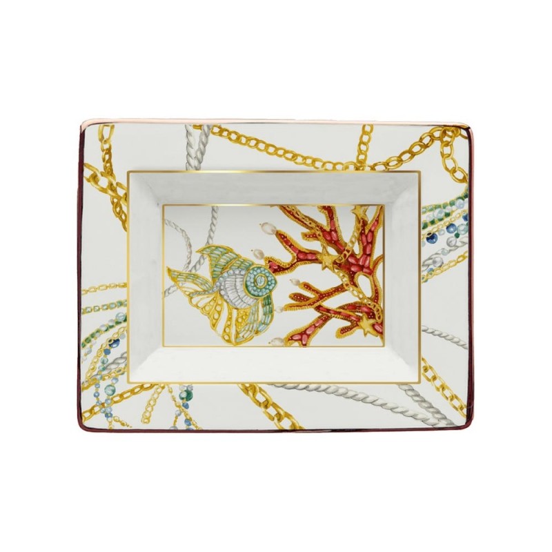 Baci Milano - Svuotatasche Portofino in Porcellana 19,5x15,5cm