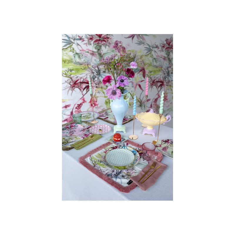 Baci Milano - tovaglietta americana Firenze rosa 38x38cm