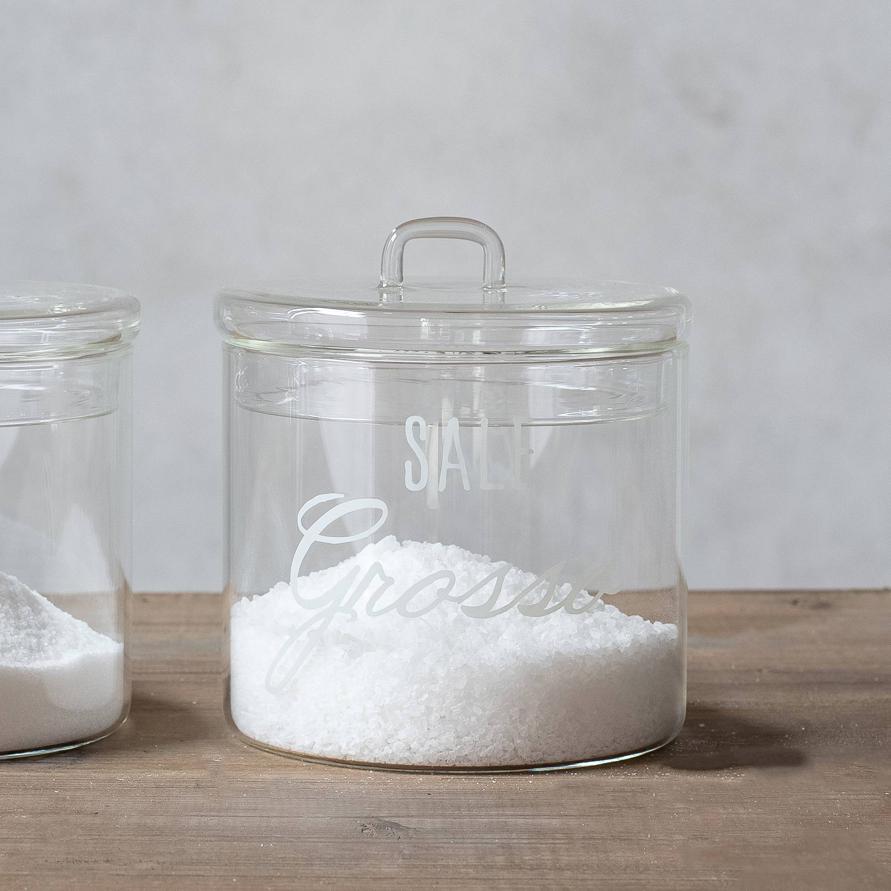 Simple day - barattolo sale grosso diametro 12cm x altezza 13cm