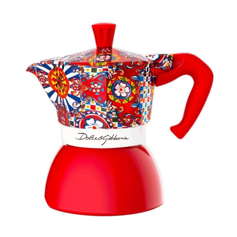 Bialetti - Moka Induction Dolce & Gabbana quattro tazze caffettiera per Induzione D&G