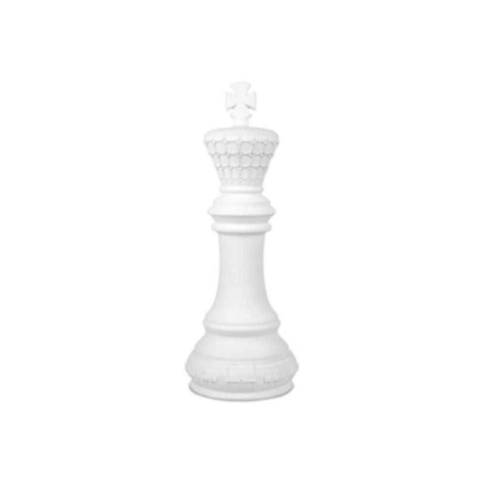 Baci Milano - Testa Re Mini Bianco in Poliresina 16cm