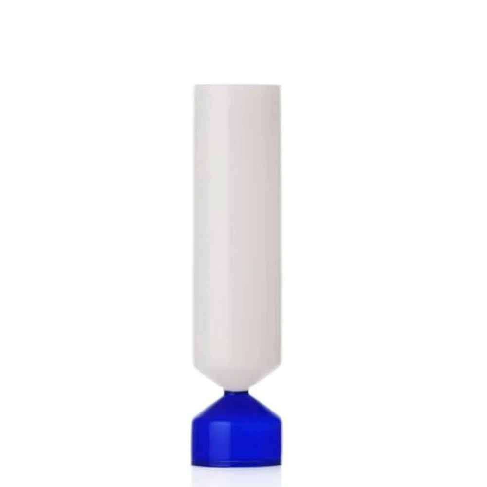 Ichendorf - Bouquet vaso medio blubianco altezza 32cm