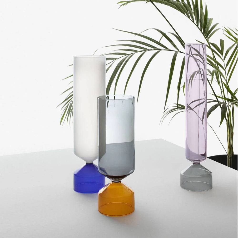 Ichendorf - Bouquet vaso medio blubianco altezza 32cm