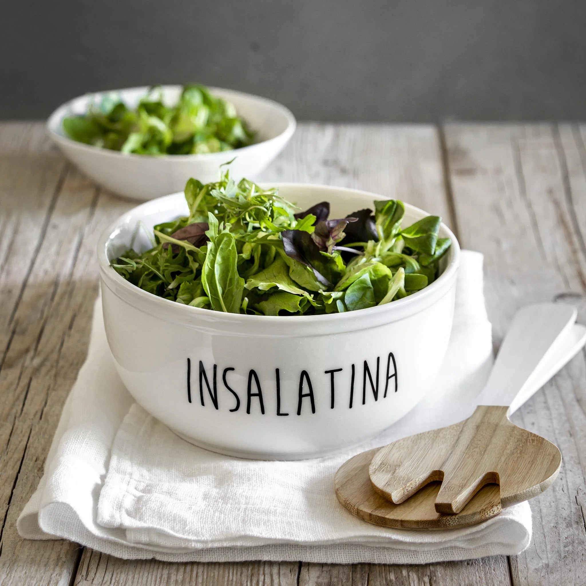 Simple day - Insalatiera in gres Insalatina 20cm x altezza 9,5cm