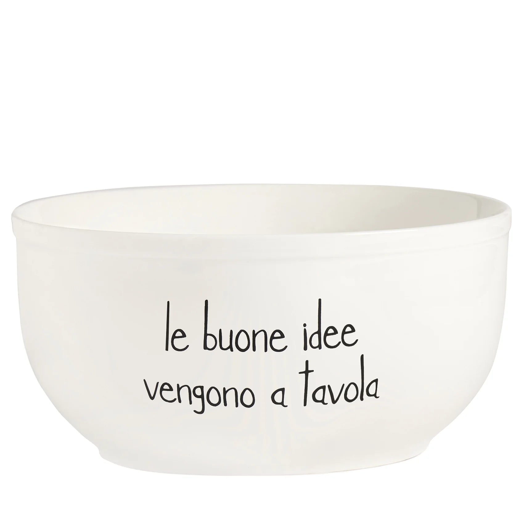 Simple day - Insalatiera in gres Le buone idee vengono a tavola 25 cm x altezza 12,5 cm