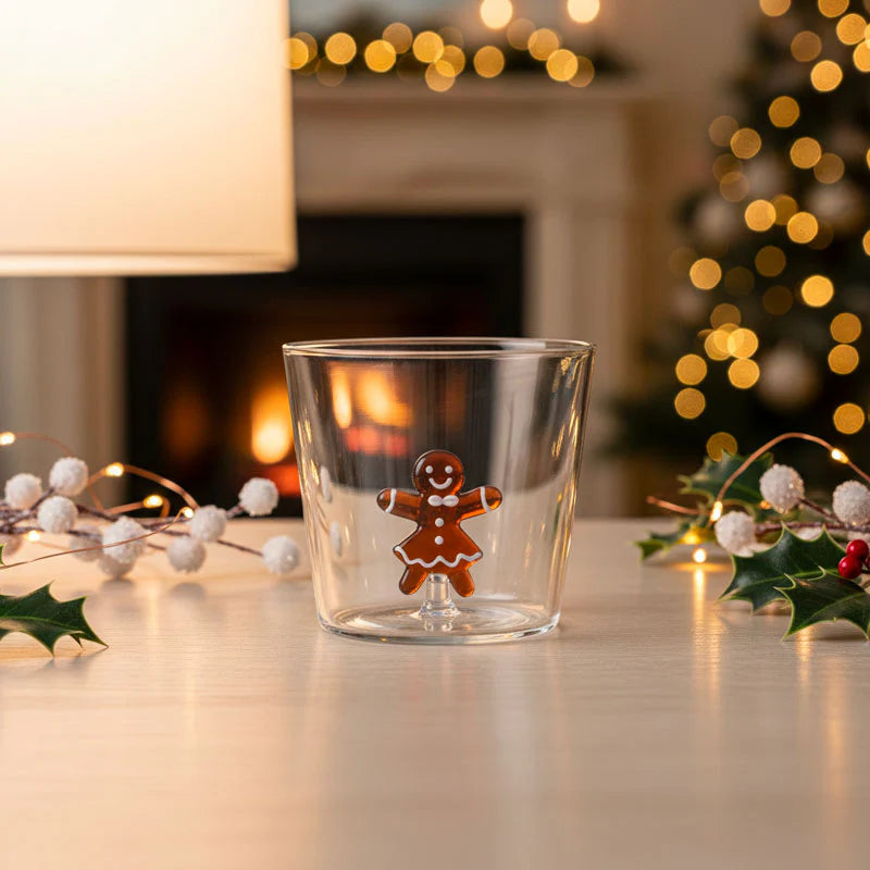 Ichendorf - tumbler in vetro Mrs Pan di zenzero schiaccianoci