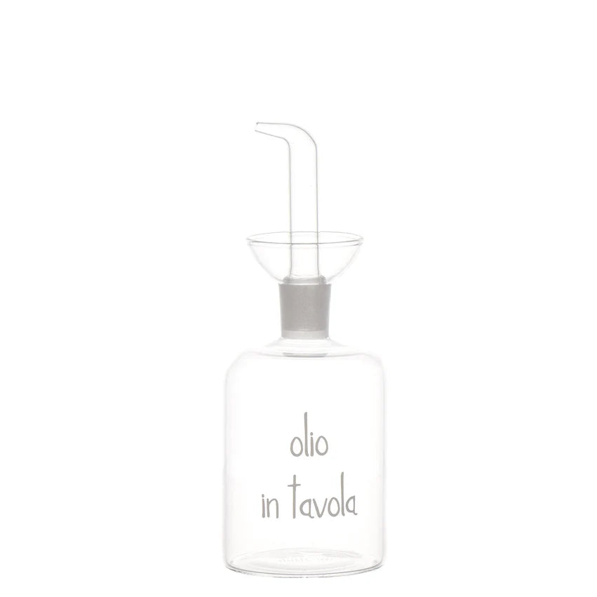 Simple day - set due bottiglie Olio in tavola - Un pò di aceto 250 ml