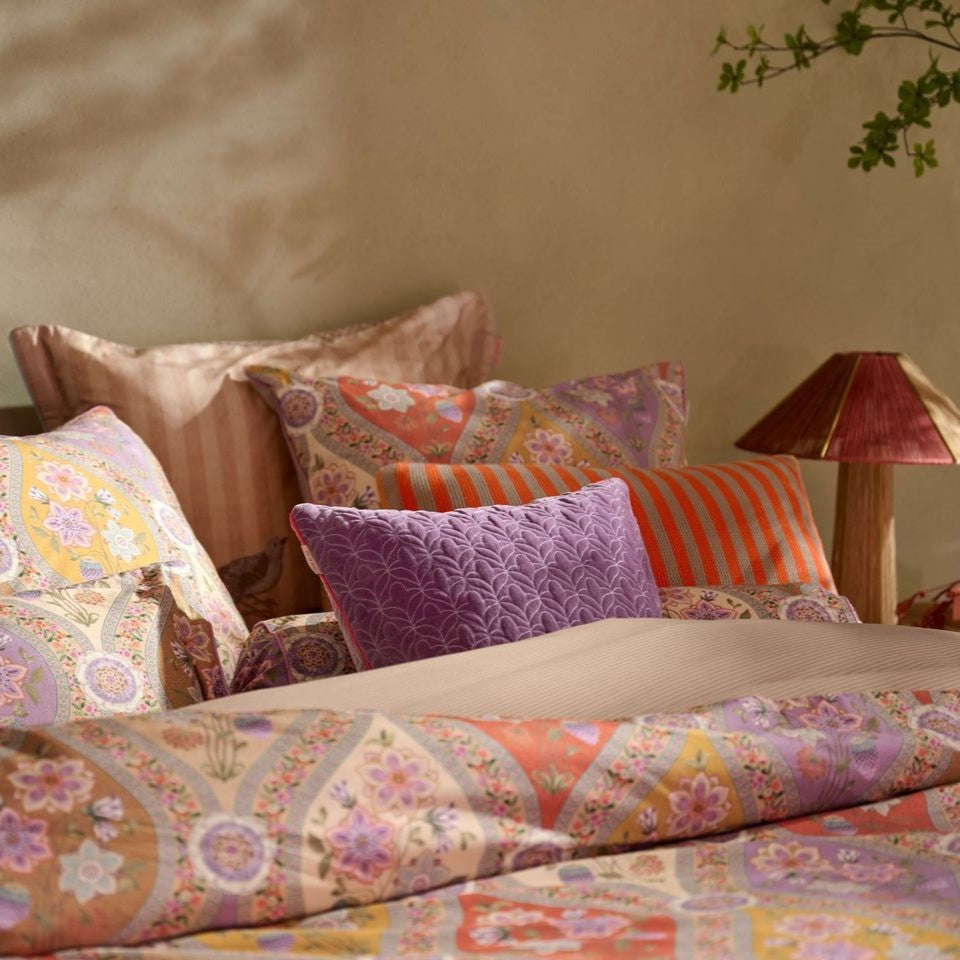 Pip Studio - cuscino a maglia grossa arancione collezione Bonsoir 40cmX60cm