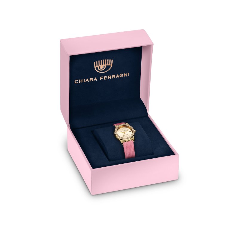 Chiara Ferragni Orologio Love Fiercely Cinturino Rosa
