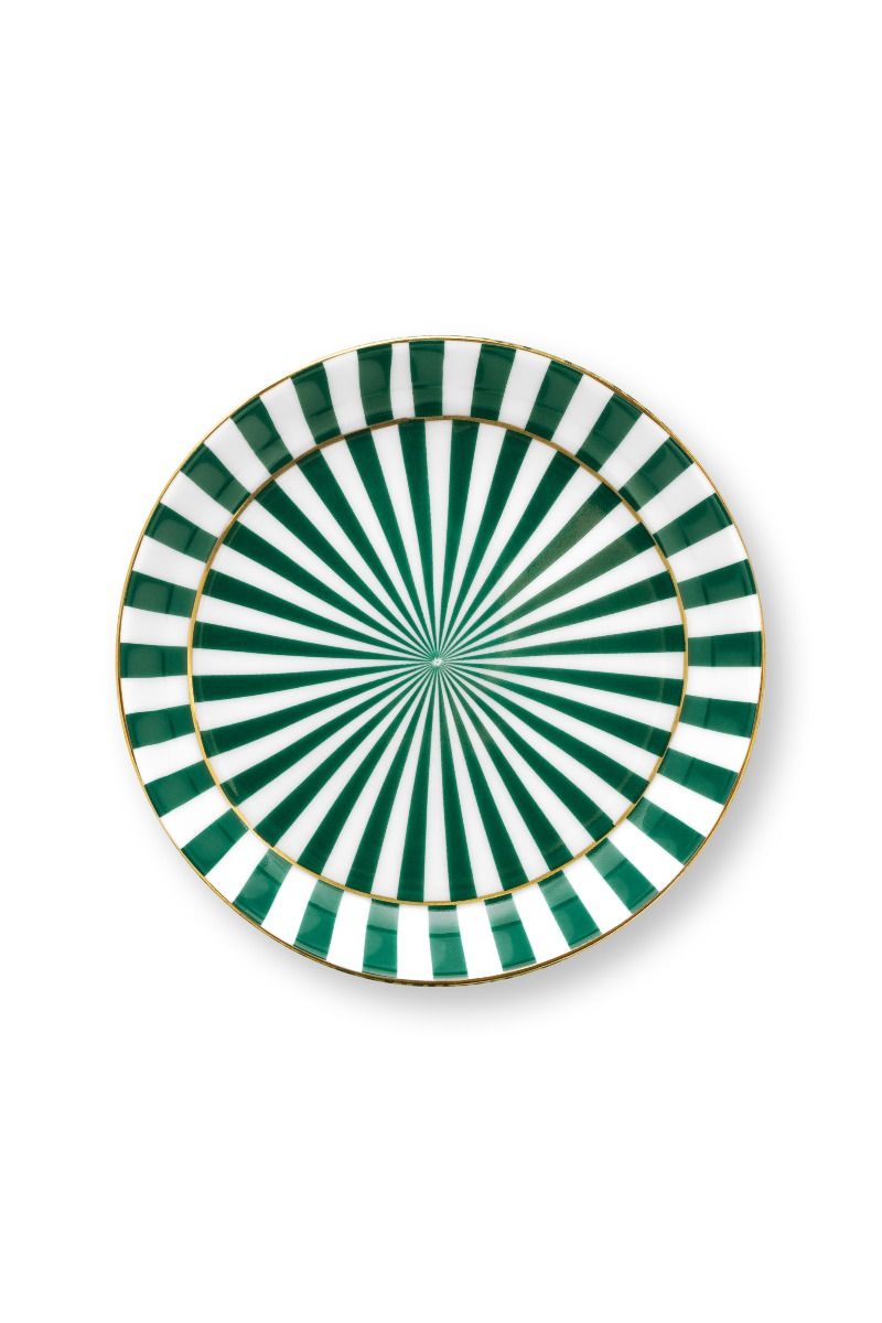 Pip Studio - Royal Stripes Tazza con Punta Tè Verde porcellana - 230 ml