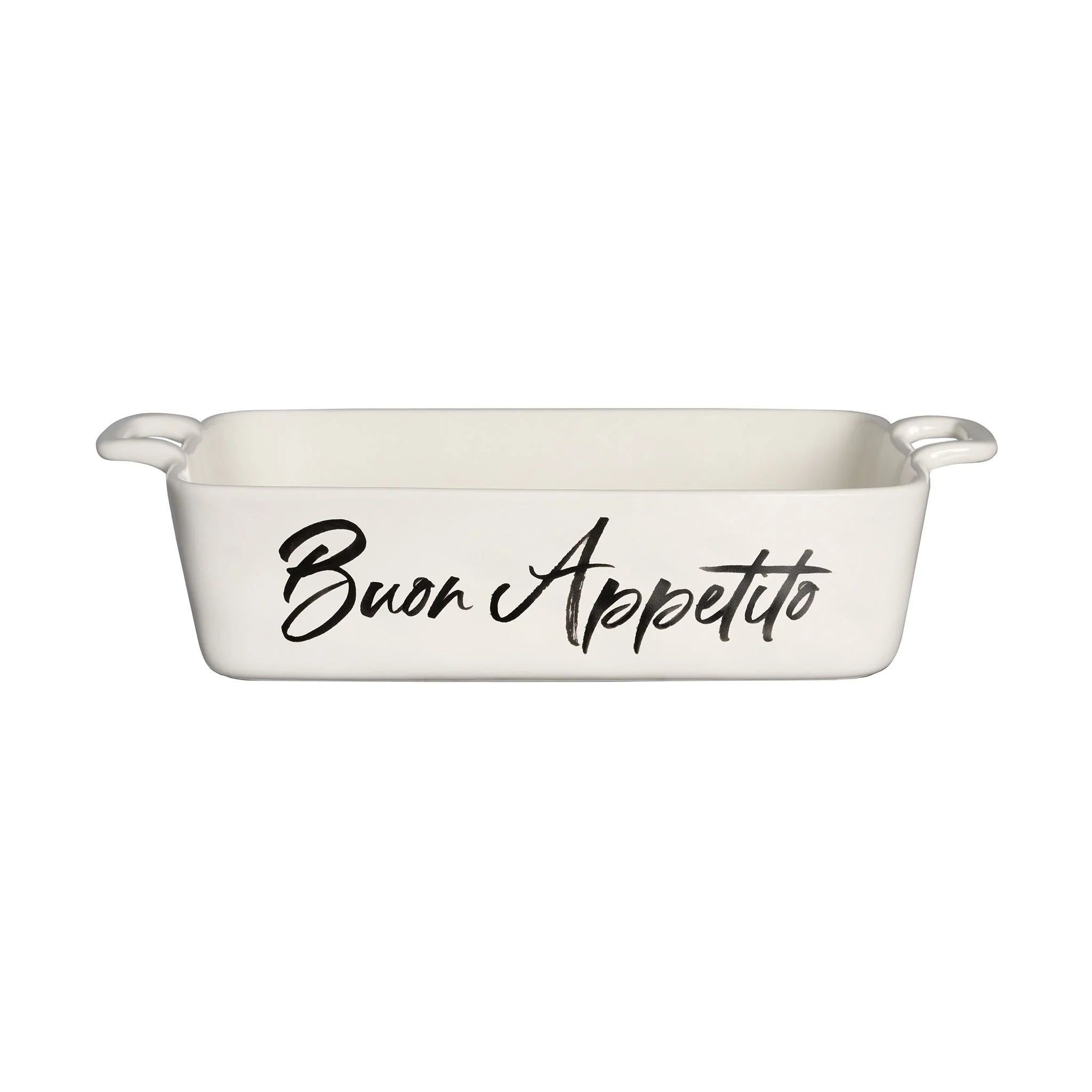 Simple day - Pirofila in gress decoro Buon Appetito 18 cm
