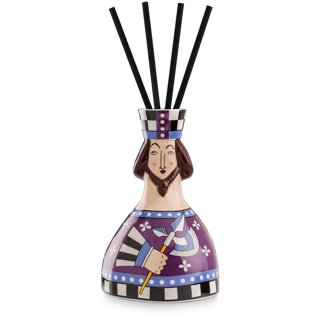 Egan - Profumatore in ceramica I Girgenti Re Viola 10x15cm