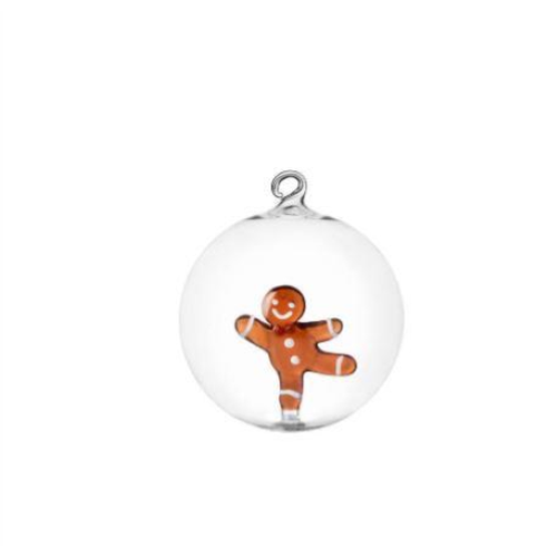Ichendorf - Palla di Natale ciao pan di zenzero schiaccianoci 8cm