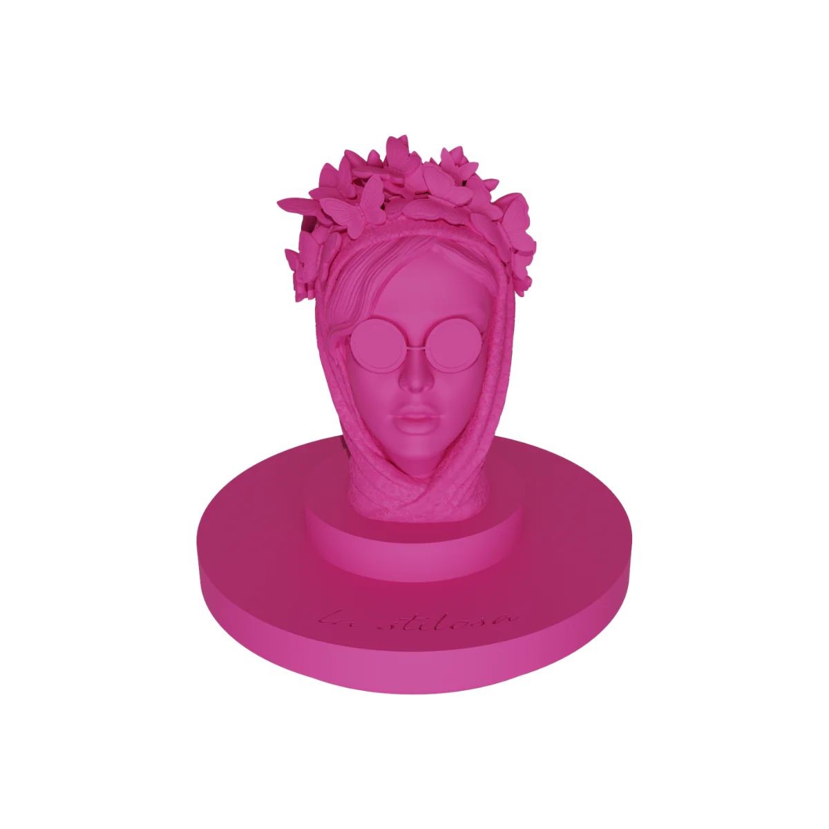 Baci Milano - Segnaposto Stilosa Rosa Sagrada Familia 8,5cm