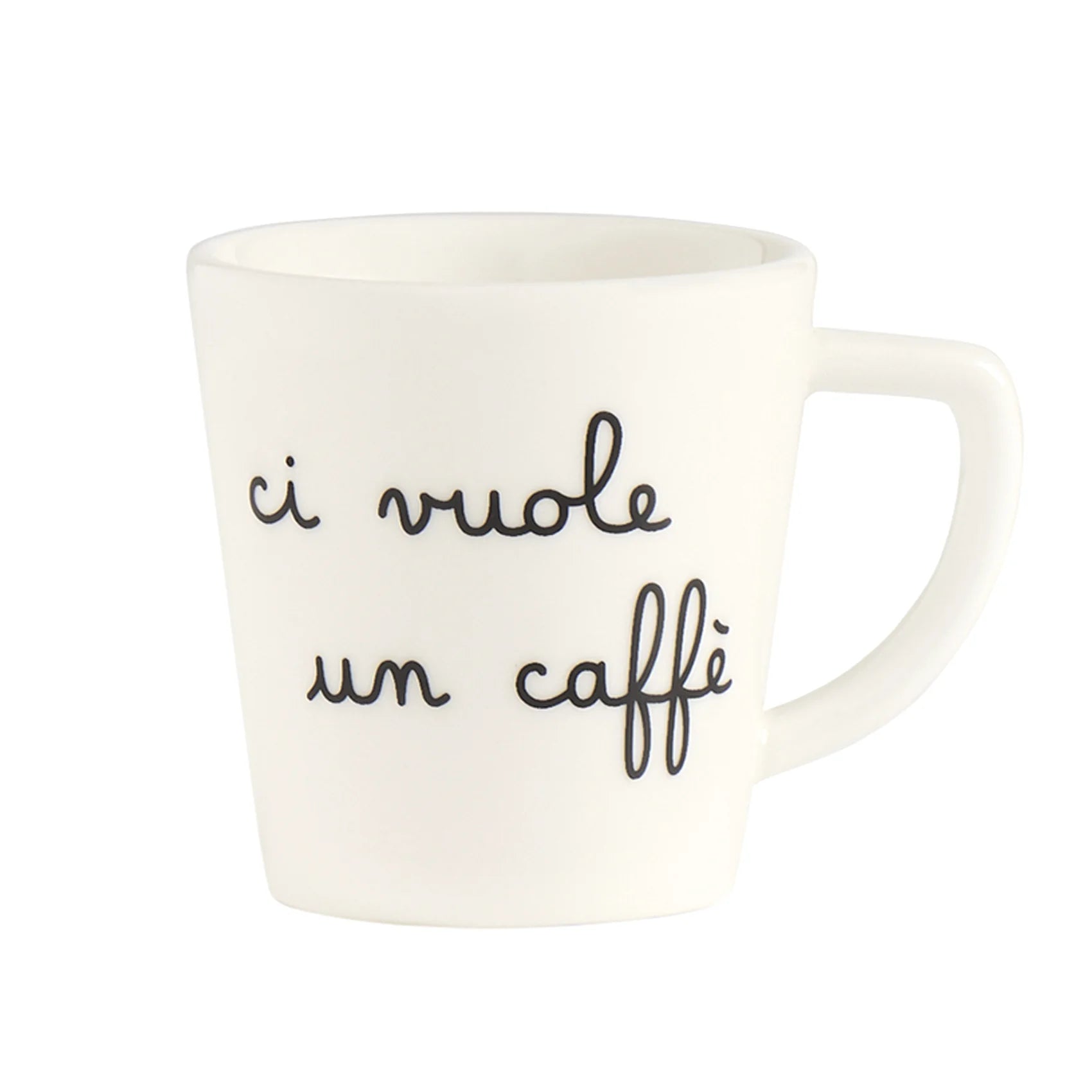 Simple day - set due tazze espresso Ci vuole un caffè in vetro