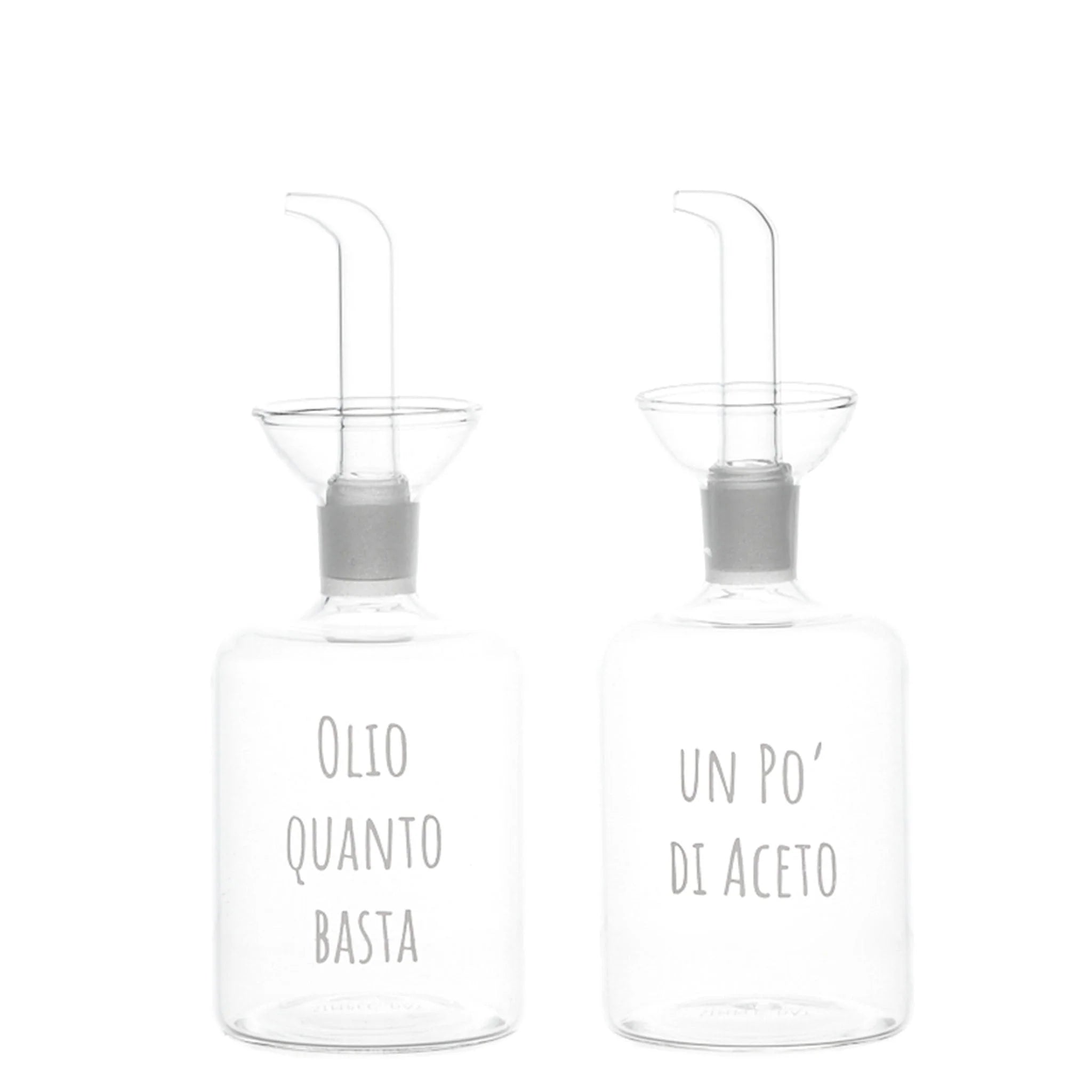 Simple day - set due bottiglie olio quanto basta - un pò di aceto 2 x 250 ml