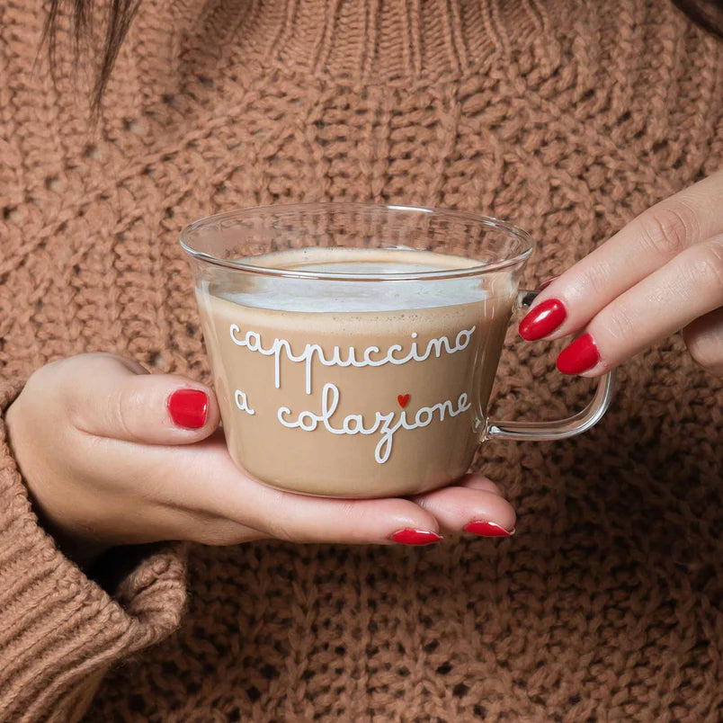Simple day - set due tazze cappuccino a colazione 9,8cmx7cmH - 280ml