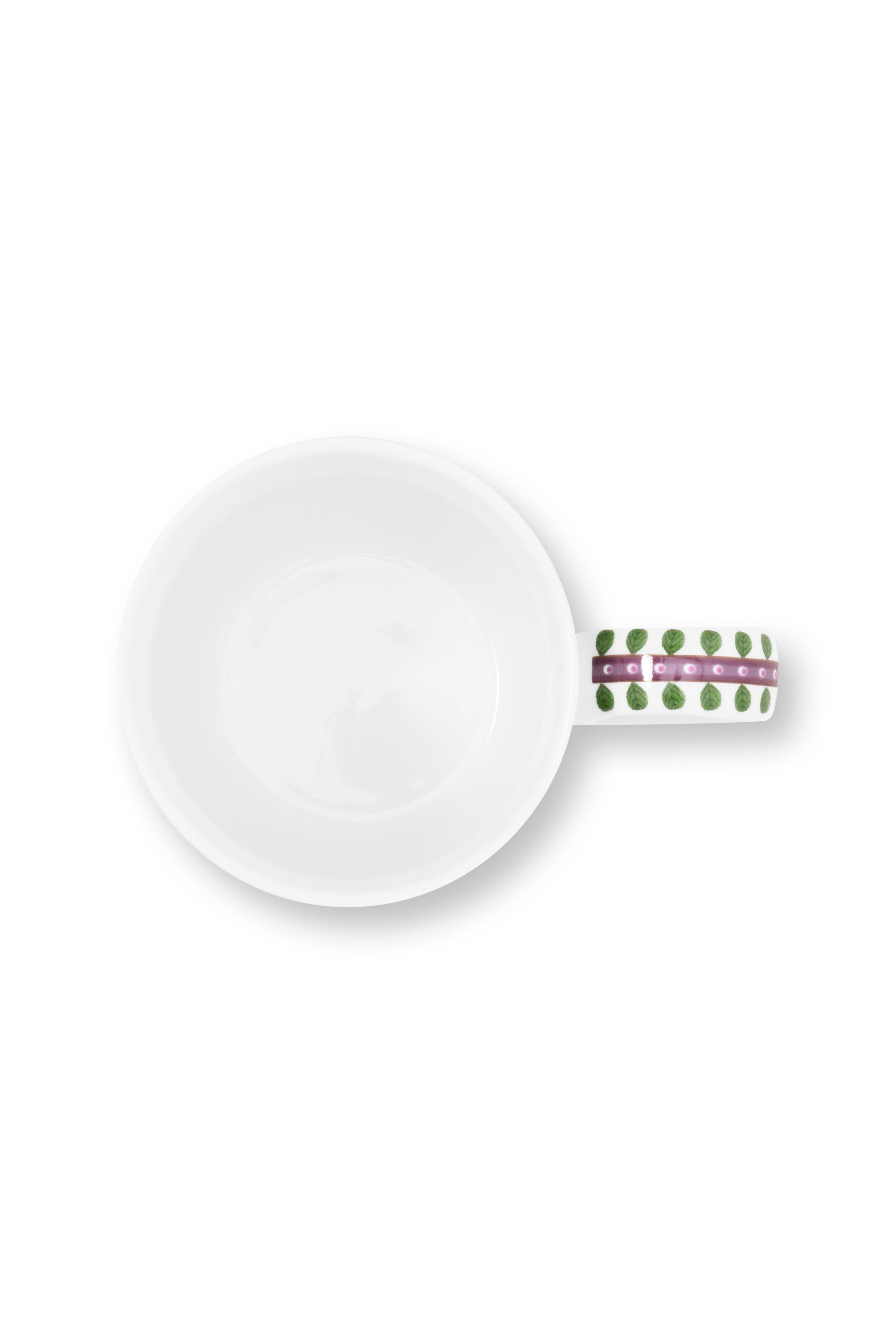 Pip Studio - set da 2 tazze in porcellana lilla 145ml Lily & Lotus con confezione regalo